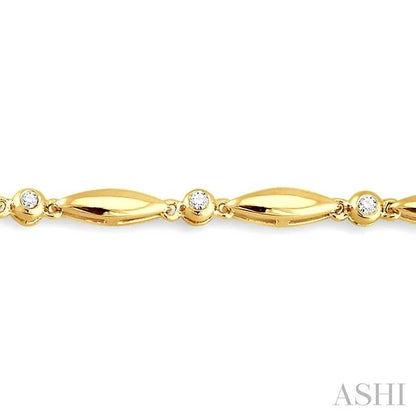 Boat Diamond Bracelet