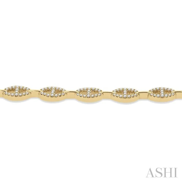 Mariner Link Diamond Fashion Bracelet