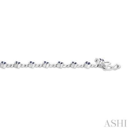 Bead Bijoux Clover Gemstone & Diamond Bracelet