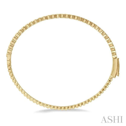Marquise Shape Stackable Diamond Bangle