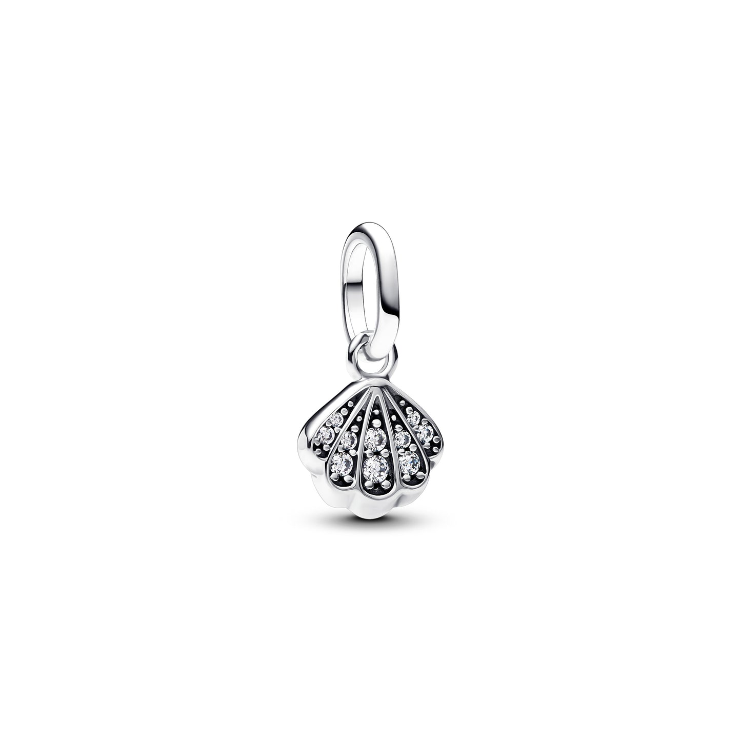 Sparkling Shell Mini Dangle Charm