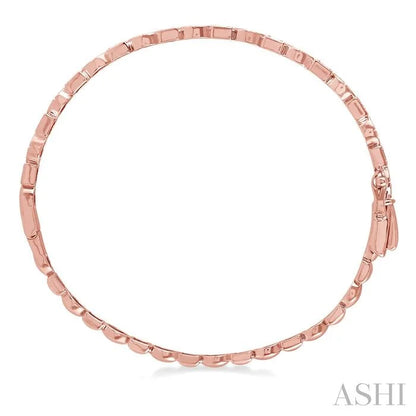 Stackable Baguette Diamond Bangle