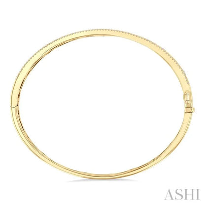 Flush Set Diamond Fashion Bangle