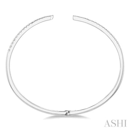 Claw Cuff Diamond Open Bangle