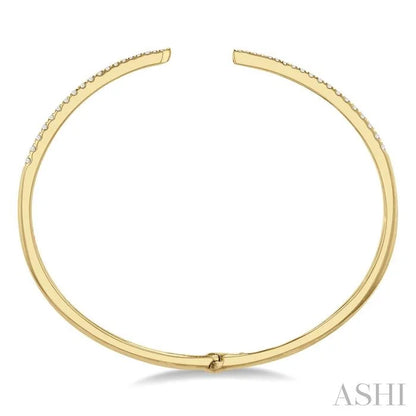 Claw Cuff Diamond Open Bangle