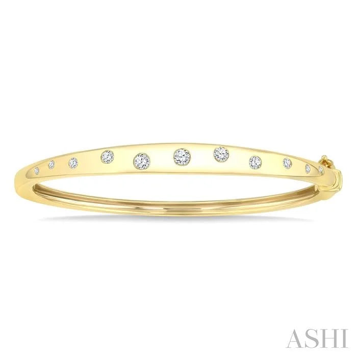 Mosaic Diamond Fashion Bangle
