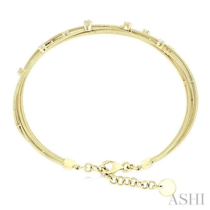 Diamond Spring Fashion Bangle