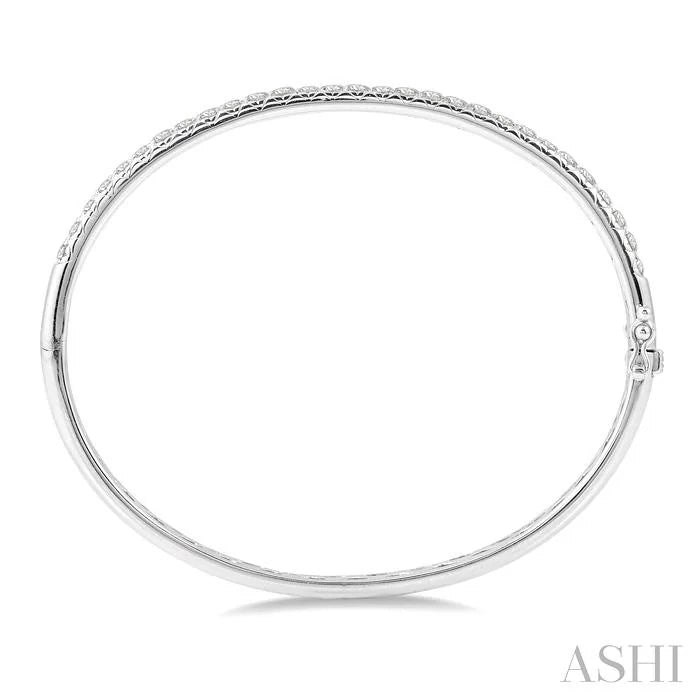 Stackable Diamond Bangle