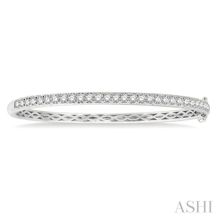 Stackable Diamond Bangle