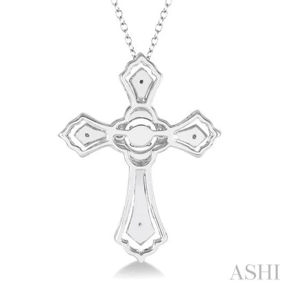 Silver Cross Emotion Diamond Fashion Pendant