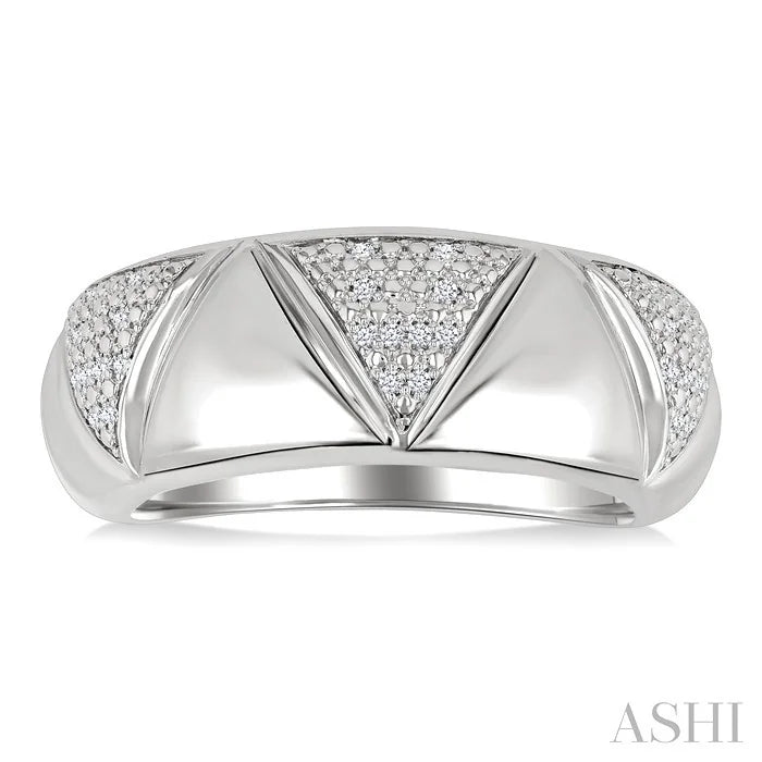 Silver Bold Fashion Wide Band