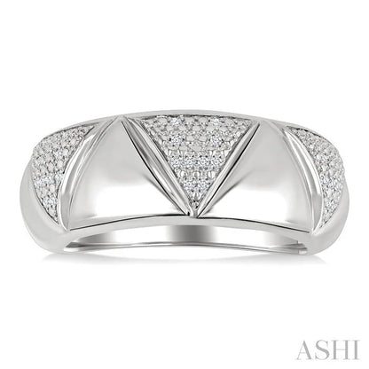 Silver Bold Fashion Wide Band