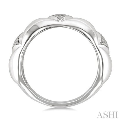 Silver Bold Fashion Wide Band