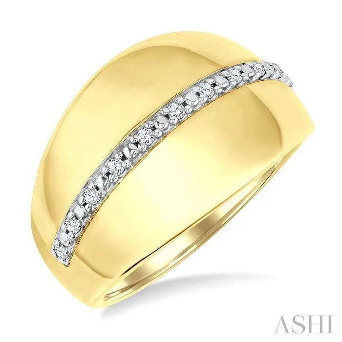Gold Vermeil Bold Diamond Fashion Ring
