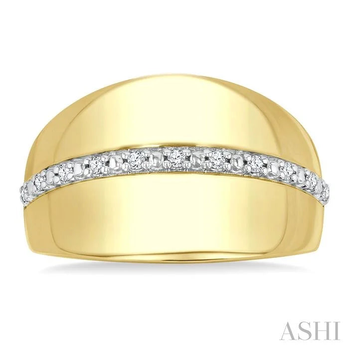 Gold Vermeil Bold Diamond Fashion Ring