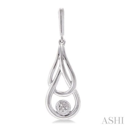 Silver Diamond Fashion Earrings