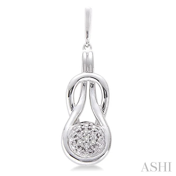 Silver Diamond Fashion Earrings