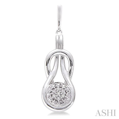 Silver Diamond Fashion Earrings