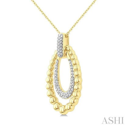 Bead Bijoux Gold Vermeil Bold Diamond Fashion Pendant