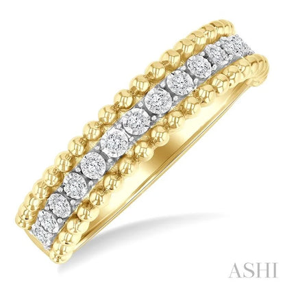 Bead Bijoux Gold Vermeil Bold Diamond Fashion Band