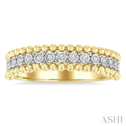 Bead Bijoux Gold Vermeil Bold Diamond Fashion Band