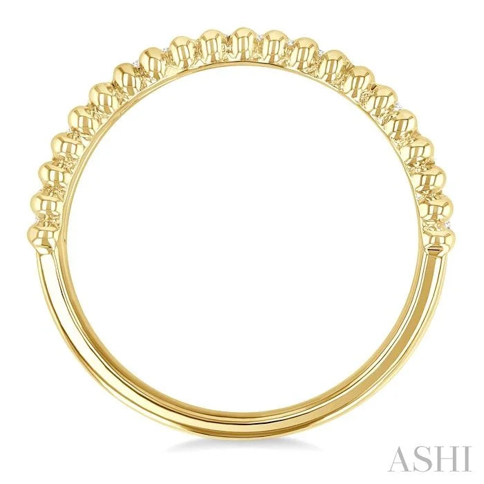 Bead Bijoux Gold Vermeil Bold Diamond Fashion Band