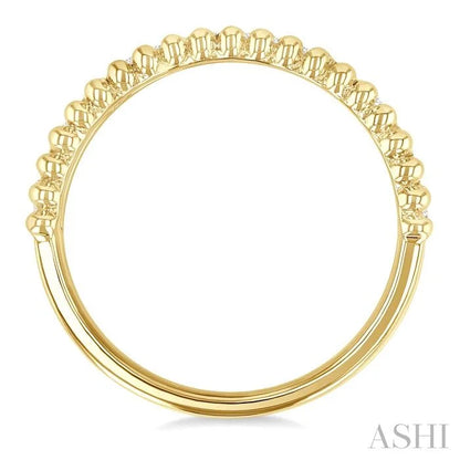 Bead Bijoux Gold Vermeil Bold Diamond Fashion Band