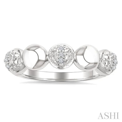 Bead Bijoux Silver Bold Diamond Fashion Ring