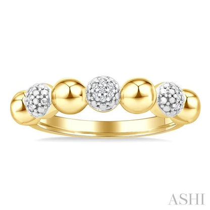 Bead Bijoux Gold Vermeil Bold Diamond Fashion Ring