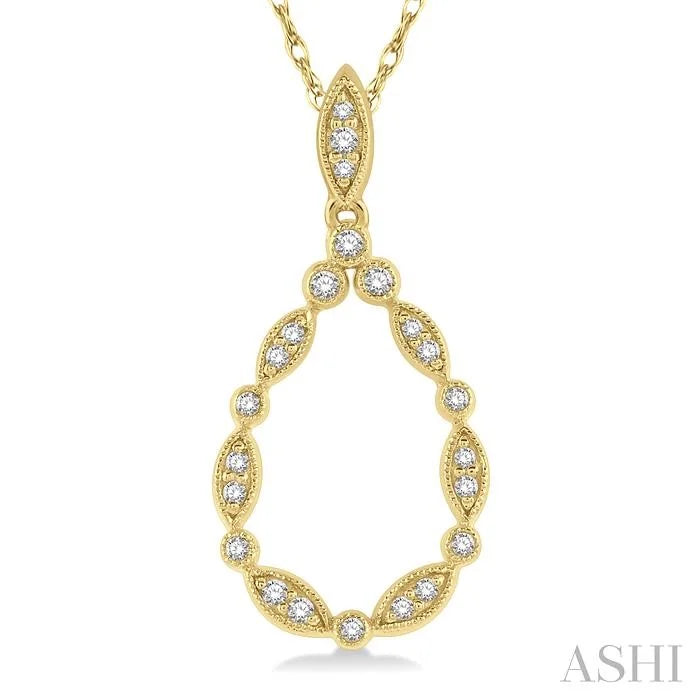 Drop Diamond Fashion Pendant