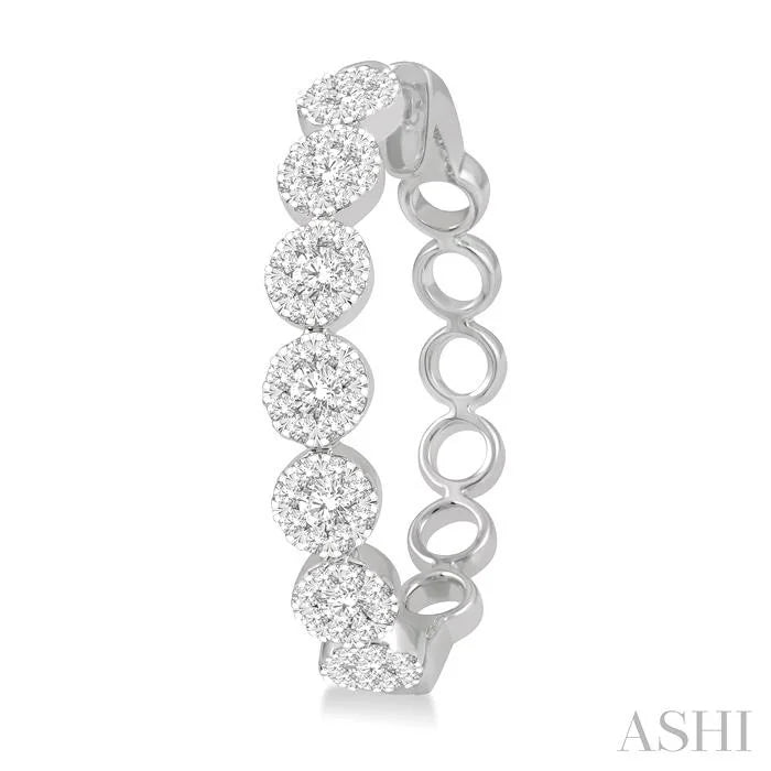 Lovebright Essential Diamond Hoop Earrings