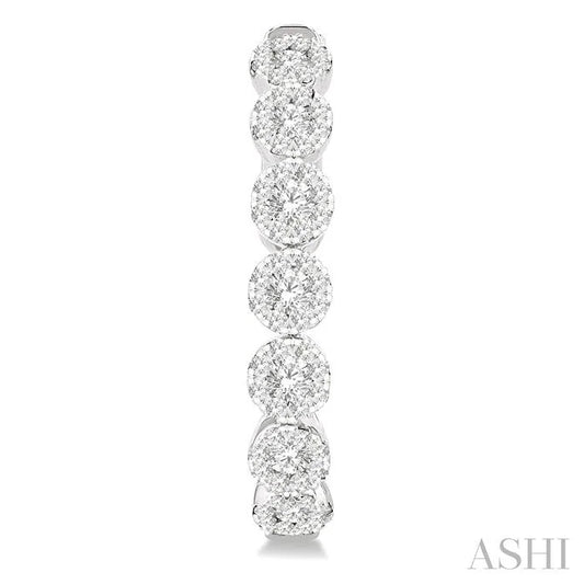 Lovebright Essential Diamond Hoop Earrings