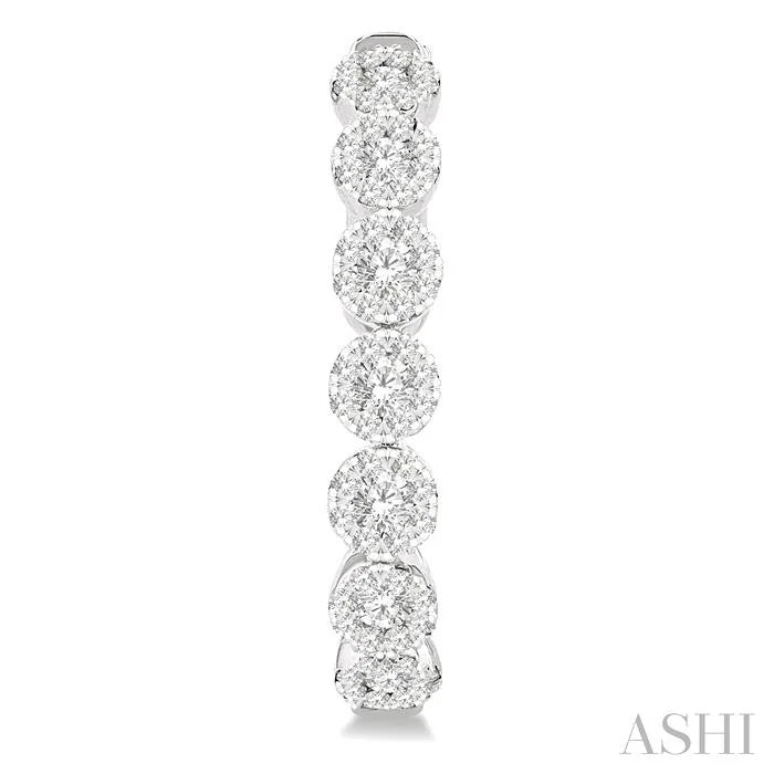 Lovebright Essential Diamond Hoop Earrings