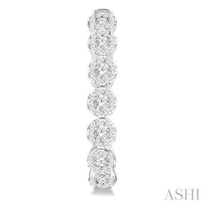 Lovebright Essential Diamond Hoop Earrings