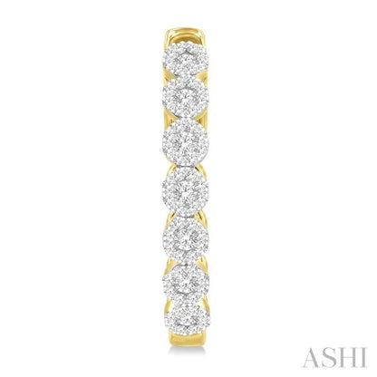 Lovebright Essential Diamond Hoop Earrings