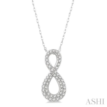 Infinity Diamond Pendant