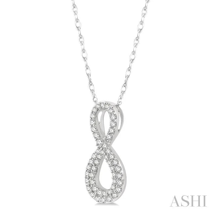 Infinity Diamond Pendant