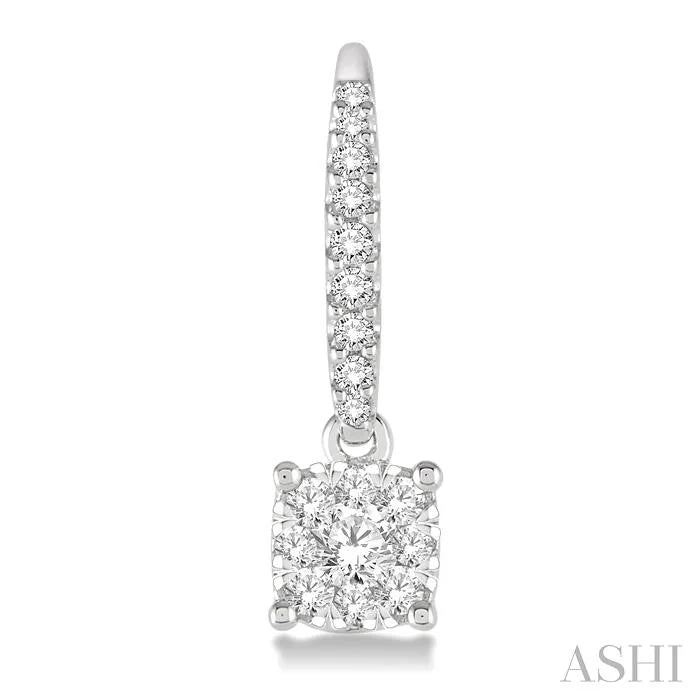 Cushion Shape Lovebright Essential Diamond Earrings