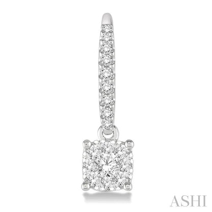 Cushion Shape Lovebright Essential Diamond Earrings