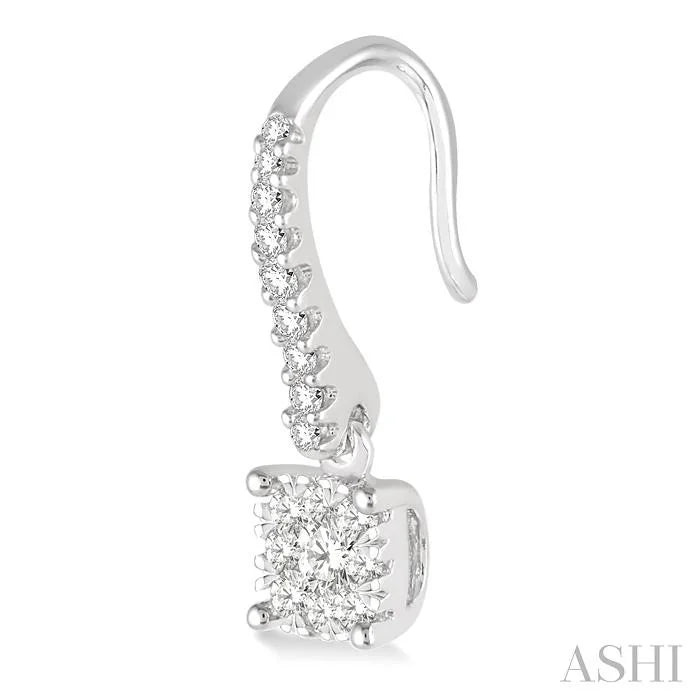 Cushion Shape Lovebright Essential Diamond Earrings