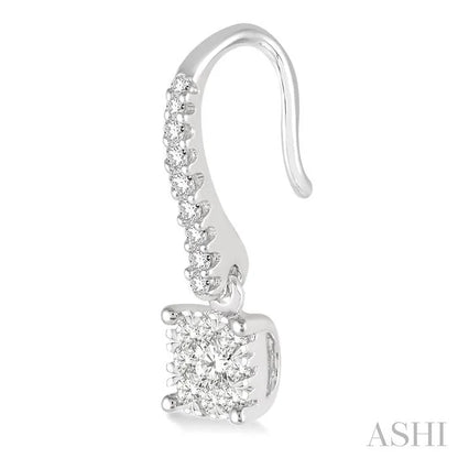 Cushion Shape Lovebright Essential Diamond Earrings