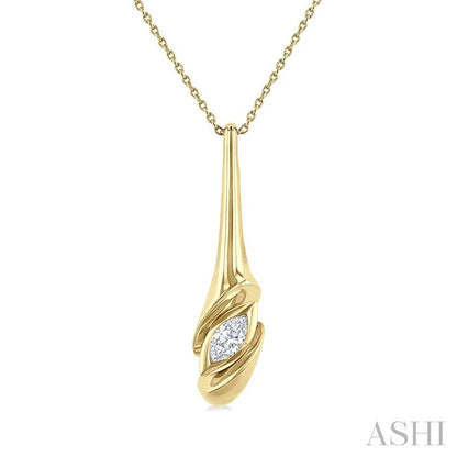 Twist Diamond Fashion Pendant
