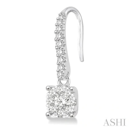 Round Shape Lovebright Essential Diamond Earrings