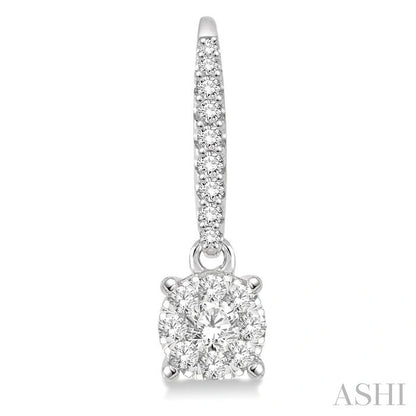 Round Shape Lovebright Essential Diamond Earrings