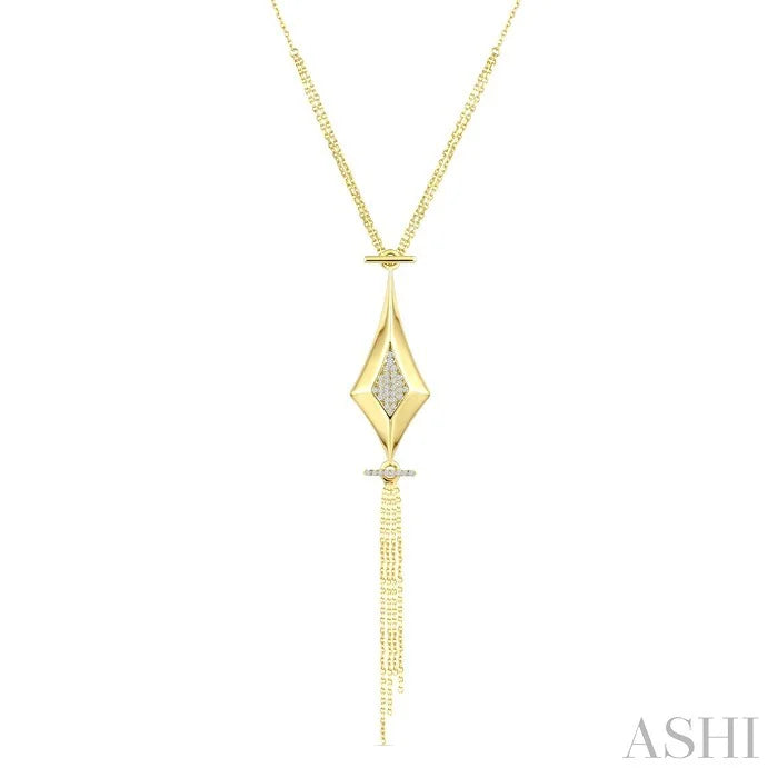 Chain Drop Diamond Fashion Pendant