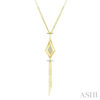 Chain Drop Diamond Fashion Pendant