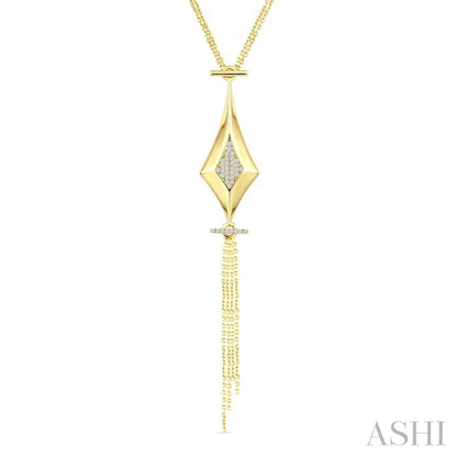 Chain Drop Diamond Fashion Pendant