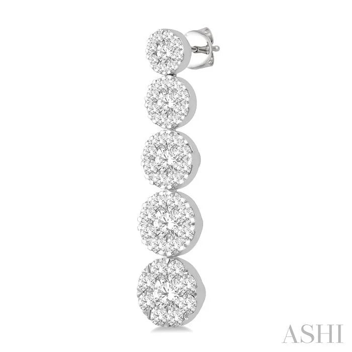 Lovebright Essential Journey Diamond Long Earrings
