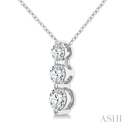 3 Stone Diamond Fashion Pendant