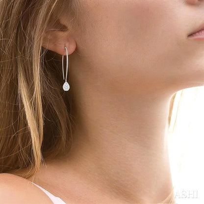Pear Shape Lovebright Essential Diamond Earrings